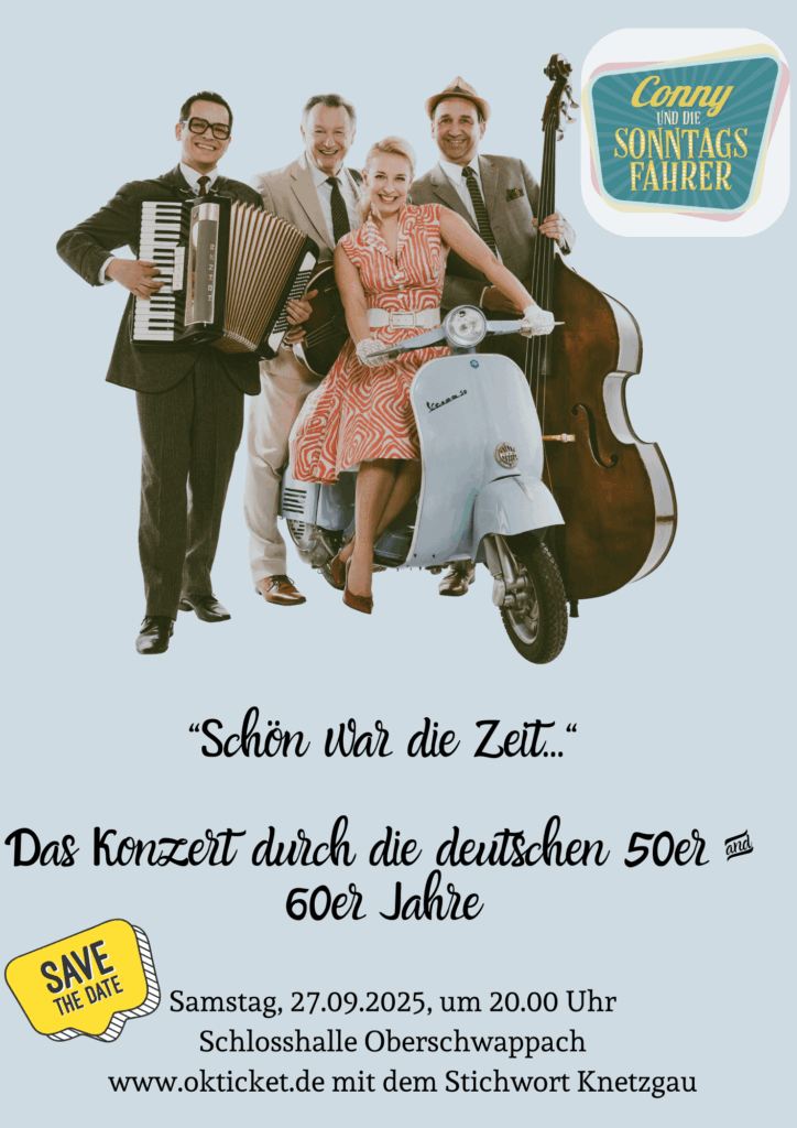 Konzert Schön war die Zeit